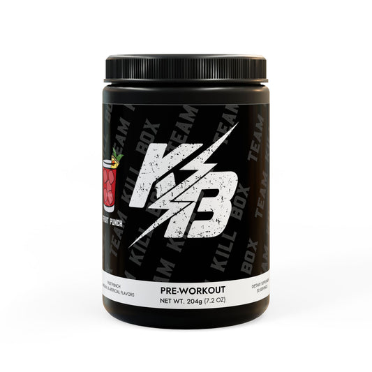 KB Team Pre-Workout, Fruit Punch (204g, 7.1oz)